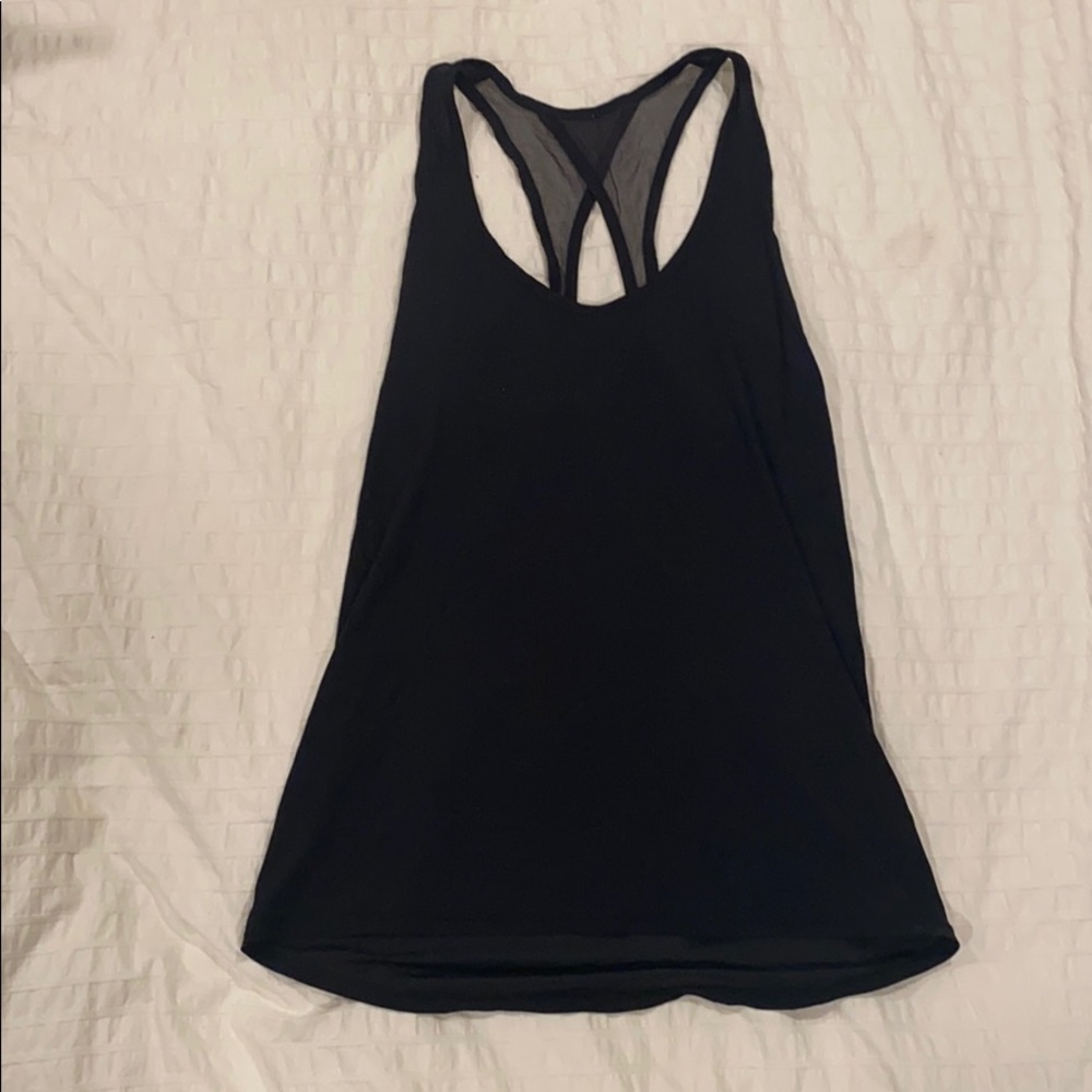 Lululemon black lightweight tank top